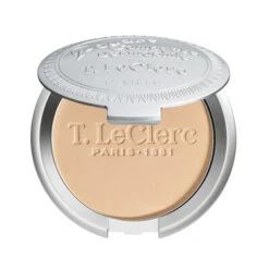 T LeClerc Pressed Powder - Peche -Ethereal Beauty Pressed Powder Beige new 13144 8951 detail
